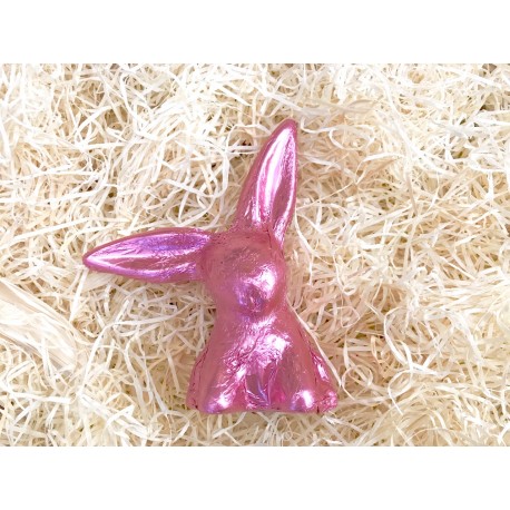 Schlappohrhase rosa Vollmilch 14,5 cm