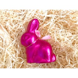 Sitzhase  11cm Zartbitter Pink