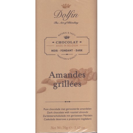 Dolfin "Amandes grillees" Zartbitter