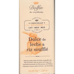 Dolfin "Dulce de leche riz soufflé"