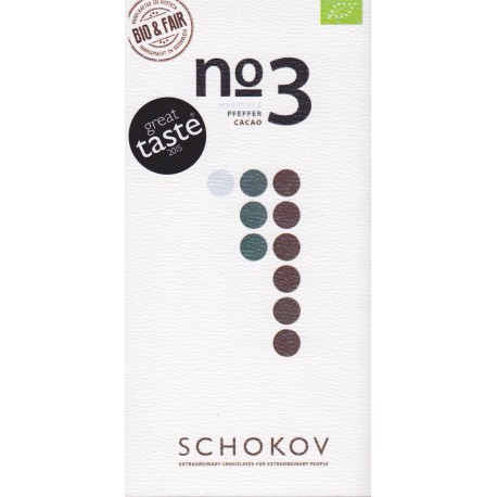 Schokov No. 3 "Fleur de Sel & Pfeffer" 70%