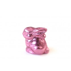 Osterhase mini rosa Vollmilch