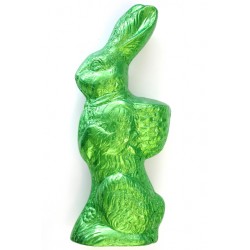 Osterhase groß grün Vollmilch