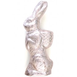 Osterhase groß silber Vollmilch