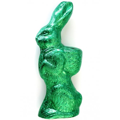 Osterhase groß grün Zartbitter