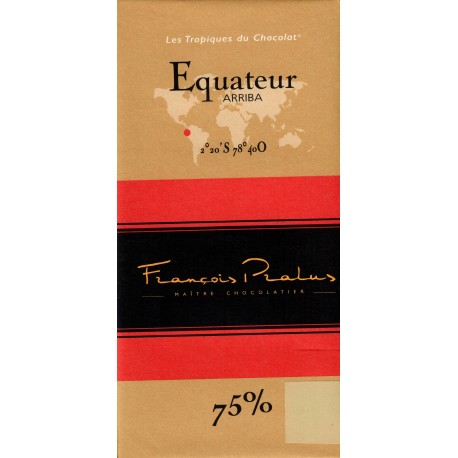 Francois Pralus Equateur 75% Arriba